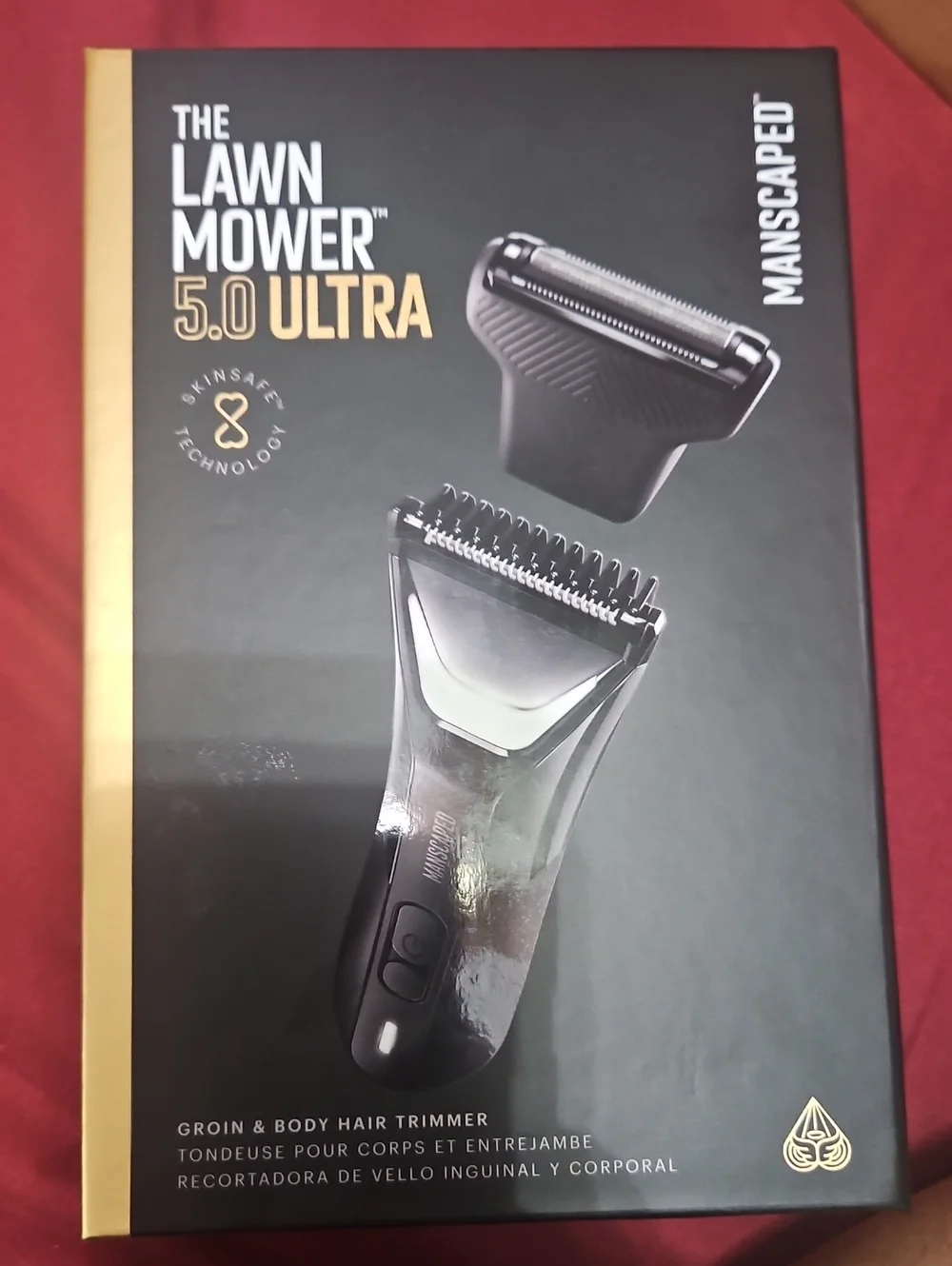 The Lawn Mower 5.0 Ultra Men’s Groin & Body Trimmer — Black